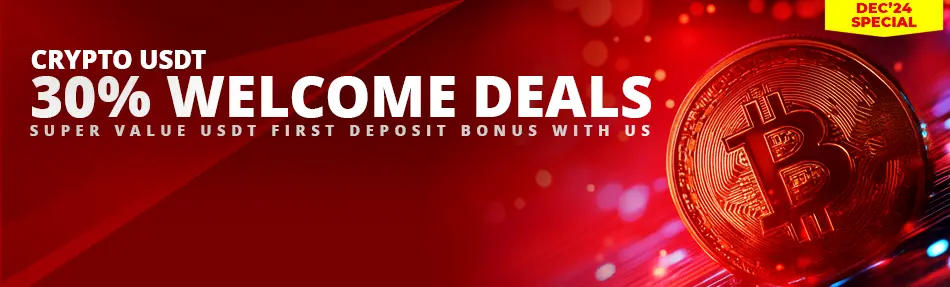 CRYPTO WELCOME BONUS