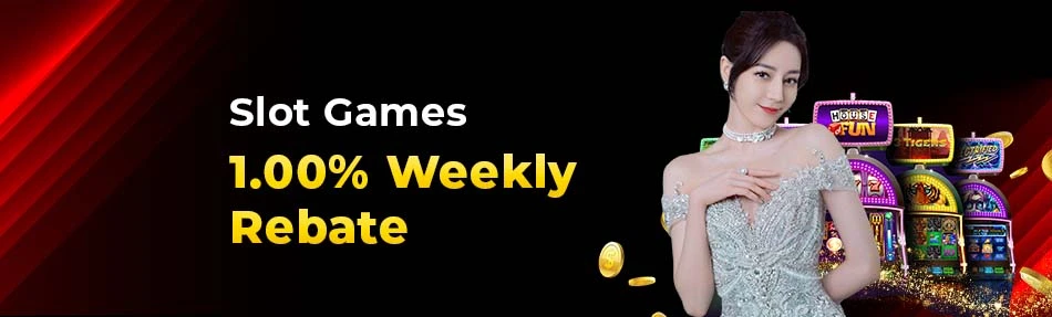 slot games weekly rebate